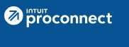 Intuit ProConnect logo on a blue background.