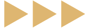 Three yellow arrows pointing right on a white background.
